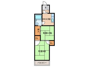 フォルテ大濠の物件間取画像